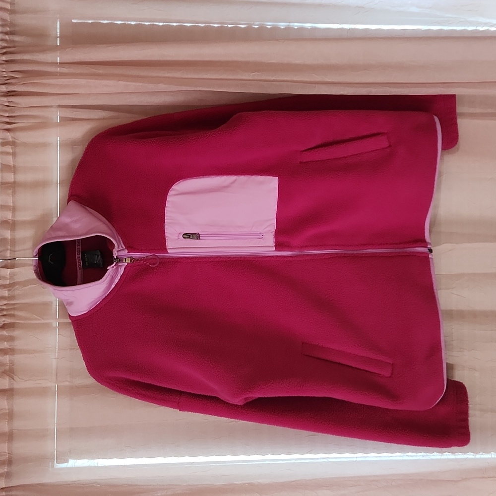 Tek Gear Pink Fleece with Collar